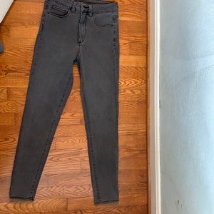 Gray GAP jeans